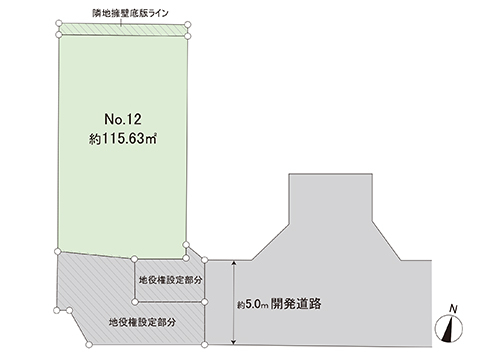 土地 綾瀬市深谷上６丁目 小田急江ノ島線長後駅 2,140万円