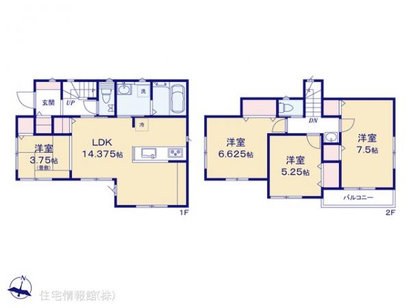 新築戸建 埼玉県さいたま市桜区大字下大久保1086-1 JR埼京線南与野駅 3,790万円