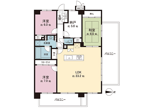 中古マンション 藤沢市本藤沢２丁目 小田急江ノ島線藤沢本町駅 3,580万円