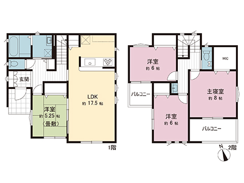 新築戸建 武蔵村山市伊奈平５丁目 西武拝島線西武立川駅 3,990万円
