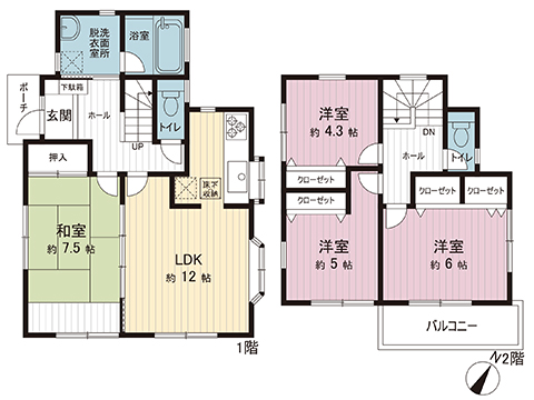 中古戸建 藤沢市亀井野 小田急江ノ島線湘南台駅 4,399万円