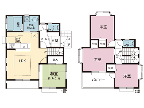 中古戸建 伊勢原市沼目２丁目 小田急線伊勢原駅 2,300万円