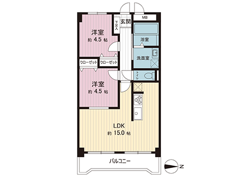 中古マンション 小田原市久野 JR東海道本線(東京〜熱海)小田原駅 1,890万円