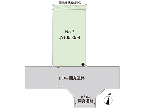 土地 綾瀬市深谷上６丁目 小田急江ノ島線長後駅 2,240万円