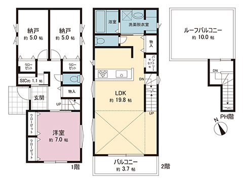新築戸建 厚木市元町 小田急線本厚木駅 4,180万円