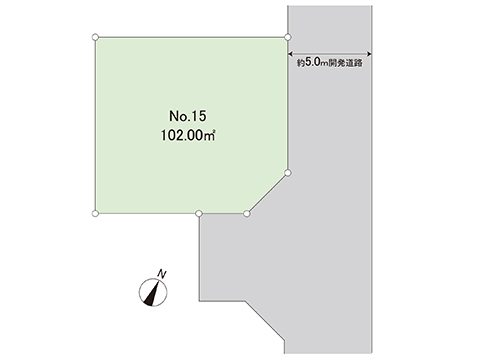 土地 綾瀬市深谷上６丁目 小田急江ノ島線長後駅 2,340万円
