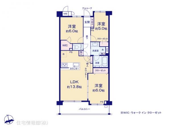 中古マンション 神奈川県横浜市都筑区大丸16-3 横浜市営地下鉄グリーンライン都筑ふれあいの丘駅 5,599万円