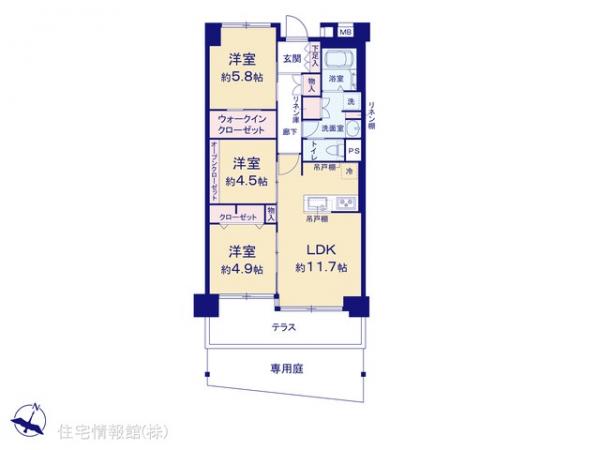 中古マンション 神奈川県横浜市中区山元町４丁目173-3 JR根岸線山手駅 3,980万円