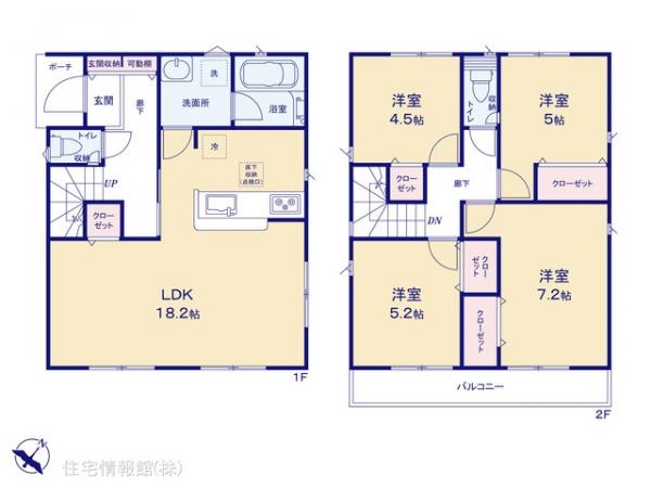 新築戸建 神奈川県相模原市南区大野台２丁目25-9 JR横浜線古淵駅 3,980万円