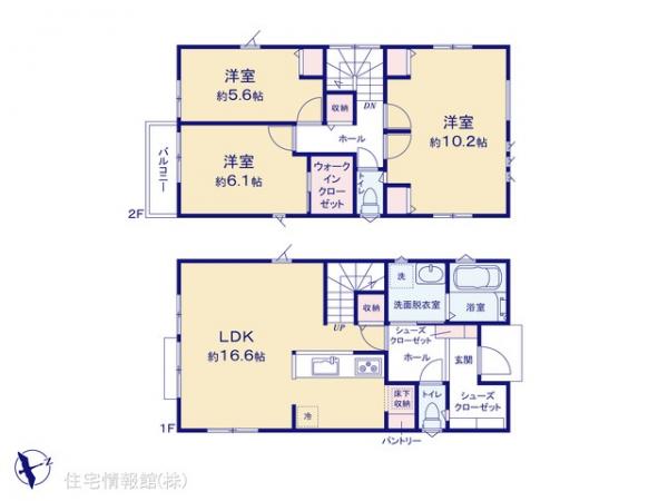 新築戸建 神奈川県相模原市緑区東橋本３丁目1103-15 JR横浜線橋本駅 6,280万円