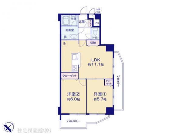 中古マンション 神奈川県座間市ひばりが丘３丁目20-1 小田急江ノ島線鶴間駅 1,699万円