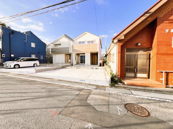 大和市福田(1196ー2) 前面道路含む現地写真