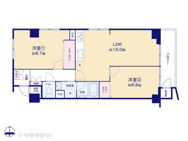 中古マンション 千葉県千葉市中央区新宿１丁目23-1 京成千葉線千葉中央駅 1,749万円