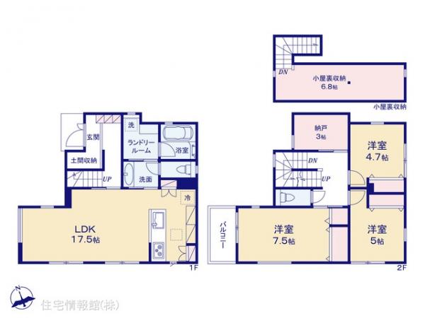新築戸建 神奈川県川崎市麻生区王禅寺東５丁目53 小田急線柿生駅 5,790万円