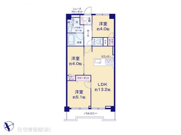 中古マンション 神奈川県横浜市神奈川区菅田町485-1 JR横浜線鴨居駅 1,880万円