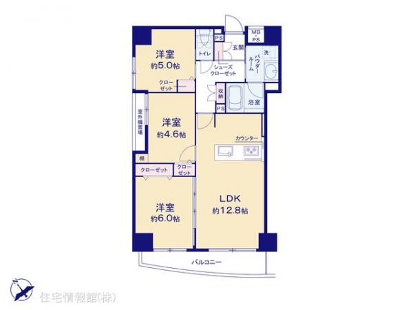 中古マンション 神奈川県横浜市鶴見区生麦３丁目10-23 京急本線生麦駅 3,980万円