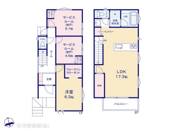 新築戸建 神奈川県藤沢市石川650-6 JR東海道本線(東京〜熱海)辻堂駅 4,680万円