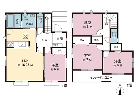 新築戸建 宇都宮市東岡本町 JR東北本線（宇都宮線）岡本駅 3,190万円