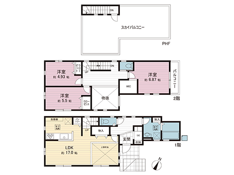 新築戸建 藤沢市石川１丁目 小田急江ノ島線湘南台駅 4,880万円