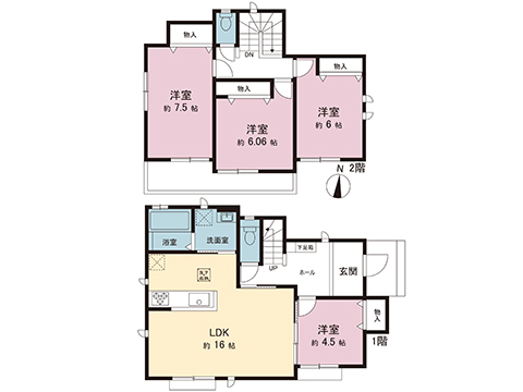 新築戸建 宇都宮市東町 JR東北本線（宇都宮線）宇都宮駅 3,090万円