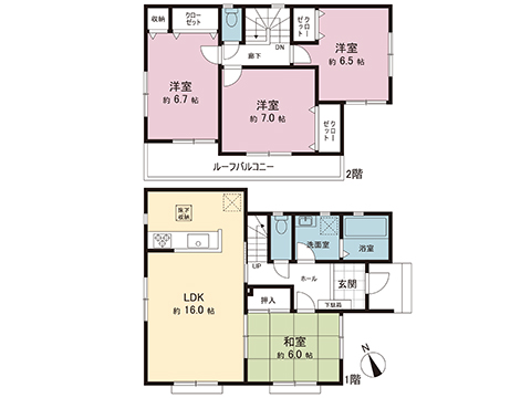 中古戸建 町田市鶴間６丁目 東急田園都市線南町田グランベリーパーク駅 4,780万円