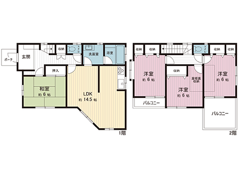 中古戸建 千葉市中央区生実町 京成千原線学園前駅 2,248万円