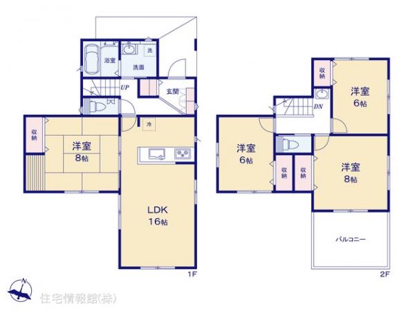 新築戸建 千葉県八千代市大学町５丁目964-13 東葉高速鉄道八千代緑が丘駅 2,690万円