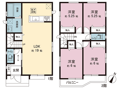 新築戸建 綾瀬市深谷中１丁目 小田急江ノ島線長後駅 4,490万円