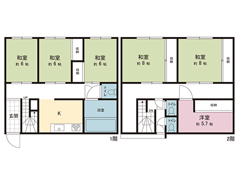 中古戸建 小田原市成田 JR東海道本線(東京〜熱海)鴨宮駅 1,500万円