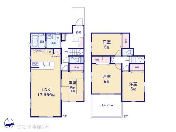 新築戸建 千葉県千葉市花見川区犢橋町186-1 JR総武本線稲毛駅 2,940万円