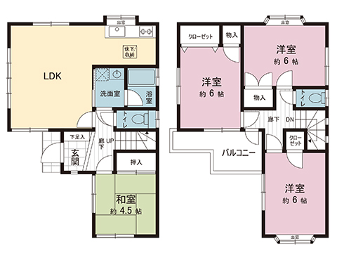 中古戸建 北葛飾郡杉戸町大字下高野 東武日光線杉戸高野台駅 780万円