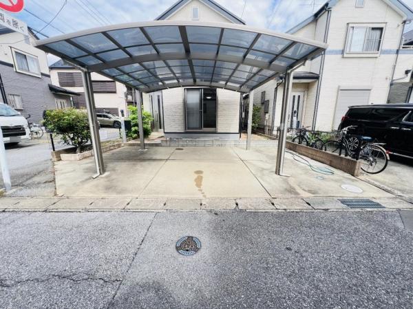 柏市常盤台 中古戸建 駐車場