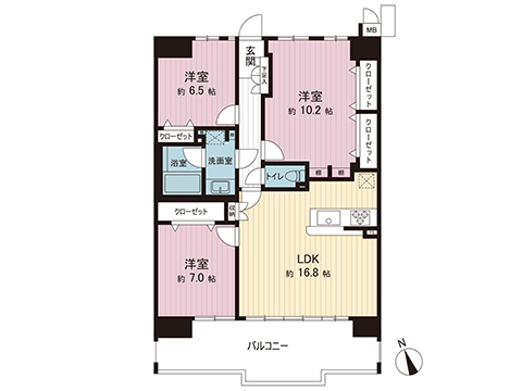 中古マンション 相模原市中央区南橋本２丁目 JR相模線南橋本駅 3,980万円