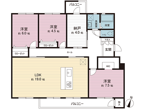 中古マンション 川崎市宮前区けやき平 東急田園都市線宮前平駅 2,680万円