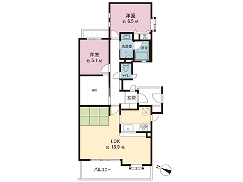 中古マンション 町田市玉川学園５丁目 小田急線玉川学園前駅 3,198万円