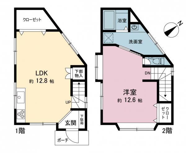 中古戸建 横須賀市湘南鷹取１丁目 京急本線追浜駅 2,180万円