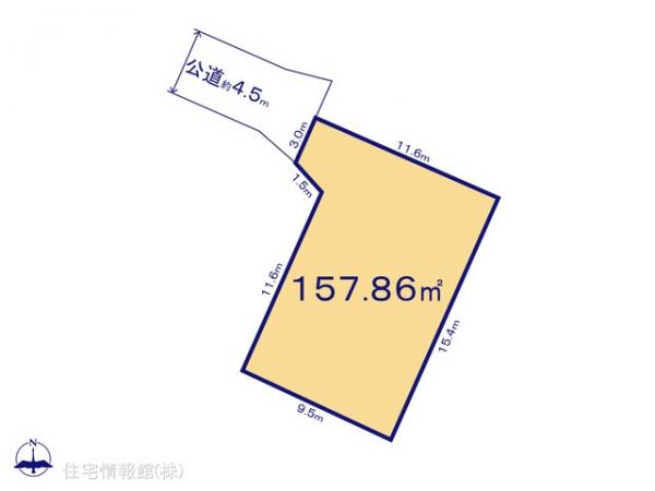 土地 神奈川県秦野市平沢374-3 小田急線渋沢駅 1,590万円