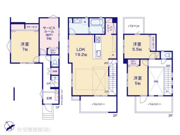新築戸建 神奈川県横浜市港南区港南台６丁目33-11 JR根岸線港南台駅 5,880万円