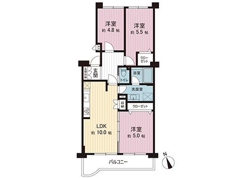 中古マンション 川崎市宮前区犬蔵３丁目 東急田園都市線たまプラーザ駅 2,299万円