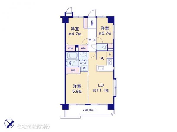 中古マンション 埼玉県さいたま市緑区東浦和７丁目2-11 JR武蔵野線東浦和駅 2,880万円