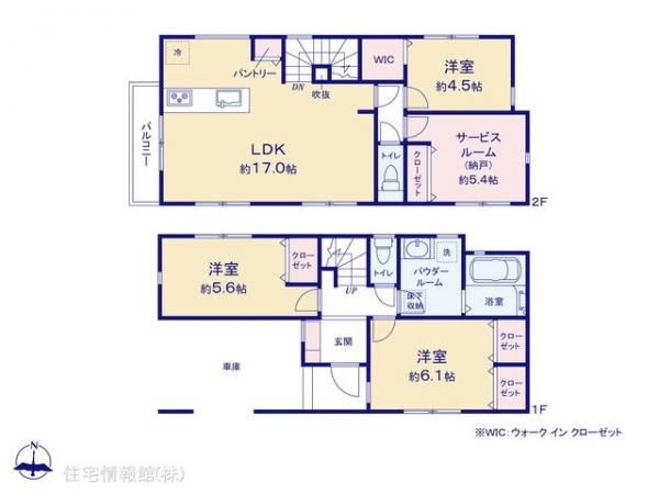 新築戸建 神奈川県横浜市神奈川区三ツ沢下町28-32 横浜市営地下鉄ブルーライン三ツ沢下町駅 5,880万円