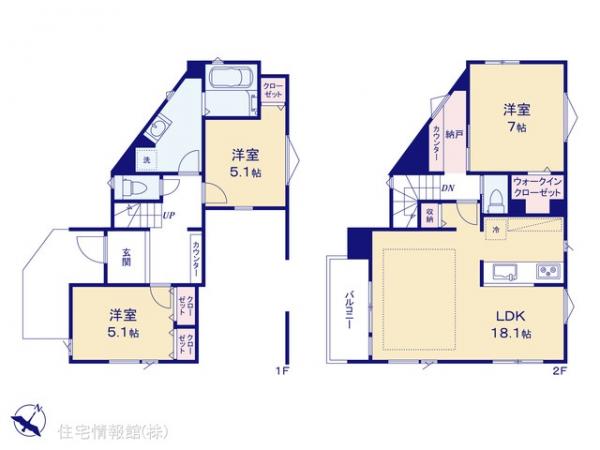 新築戸建 神奈川県横浜市神奈川区松見町２丁目15-20 東急東横線妙蓮寺駅 6,680万円