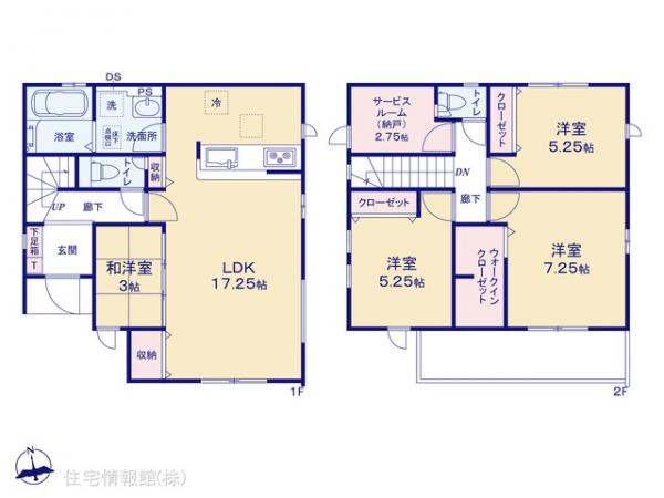新築戸建 千葉県流山市平和台３丁目3 総武流山電鉄線平和台駅 4,380万円