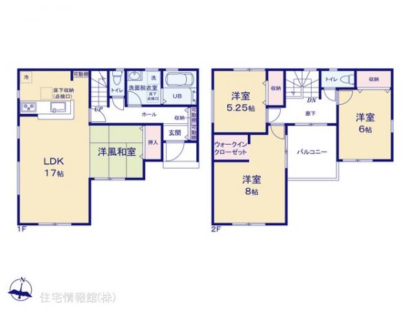 新築戸建 埼玉県吉川市新栄２丁目19-26 JR武蔵野線吉川駅 4,680万円