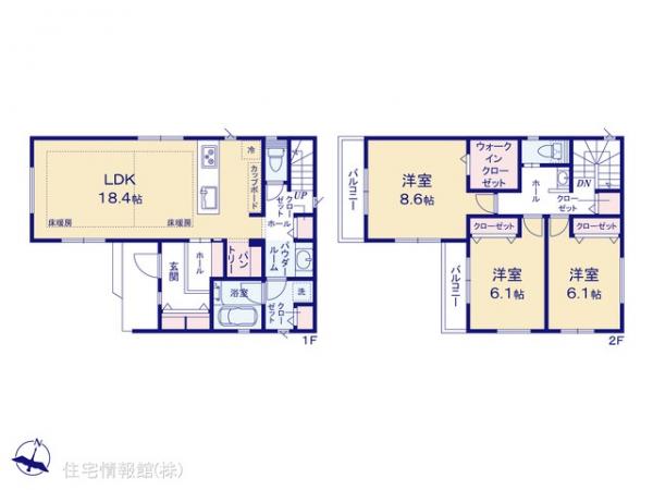 新築戸建 神奈川県茅ヶ崎市東海岸南４丁目1-21 JR東海道本線(東京〜熱海)茅ヶ崎駅 7,380万円
