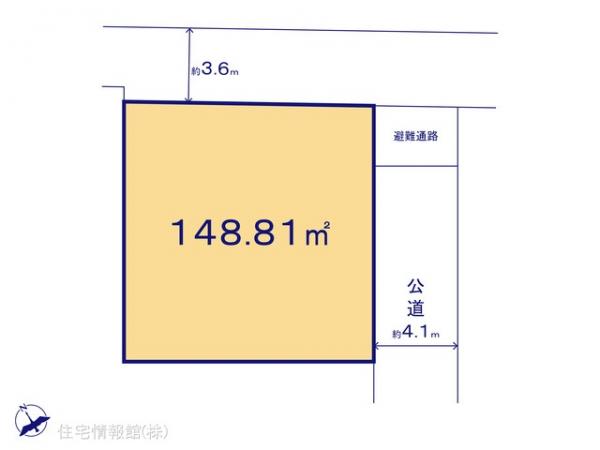 土地 埼玉県久喜市吉羽2184-3 東武日光線幸手駅 1,910万円