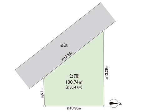 土地 町田市忠生１丁目 JR横浜線古淵駅 2,100万円