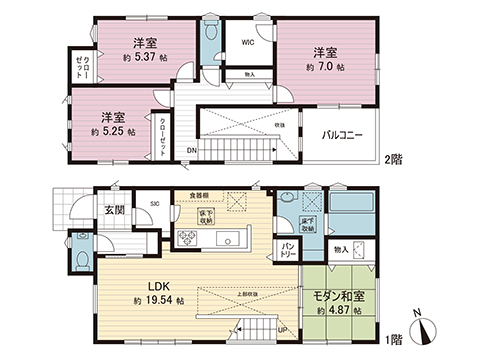 新築戸建 座間市新田宿 JR相模線入谷駅 4,280万円
