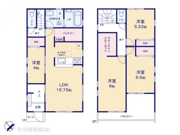 新築戸建 東京都八王子市大和田町３丁目11-9 京王線京王八王子駅 4,680万円