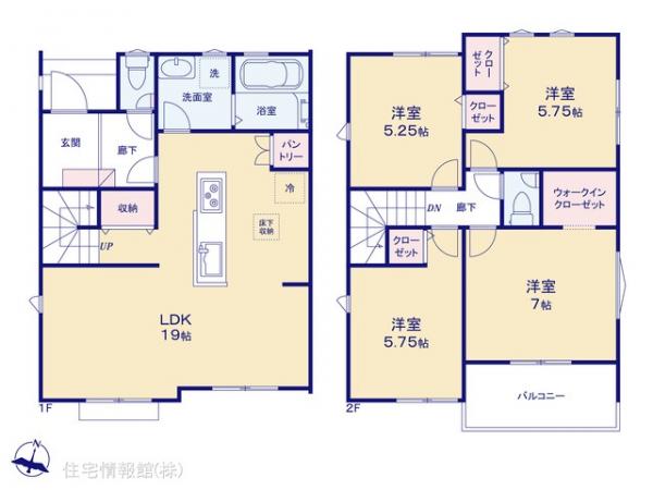 新築戸建 東京都八王子市暁町３丁目2 JR中央線八王子駅 2,880万円